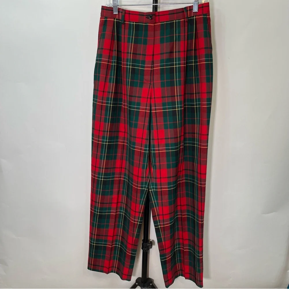 Vintage Pendleton Plaid Vest and Matching Trousers Size 14 Womens - Picture 5 of 10